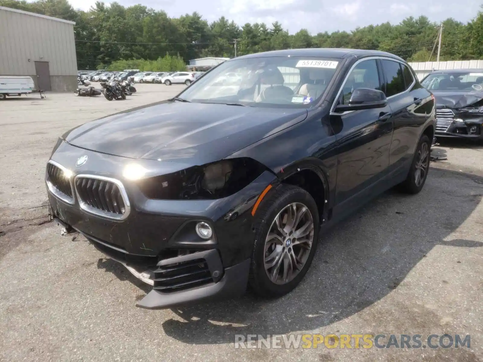 2 Photograph of a damaged car WBXYJ5C57K5N74124 BMW X2 2019