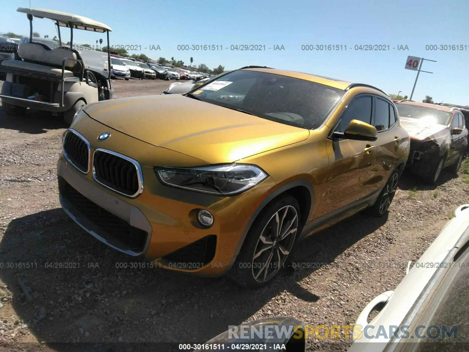 2 Photograph of a damaged car WBXYJ5C57KEF82890 BMW X2 2019