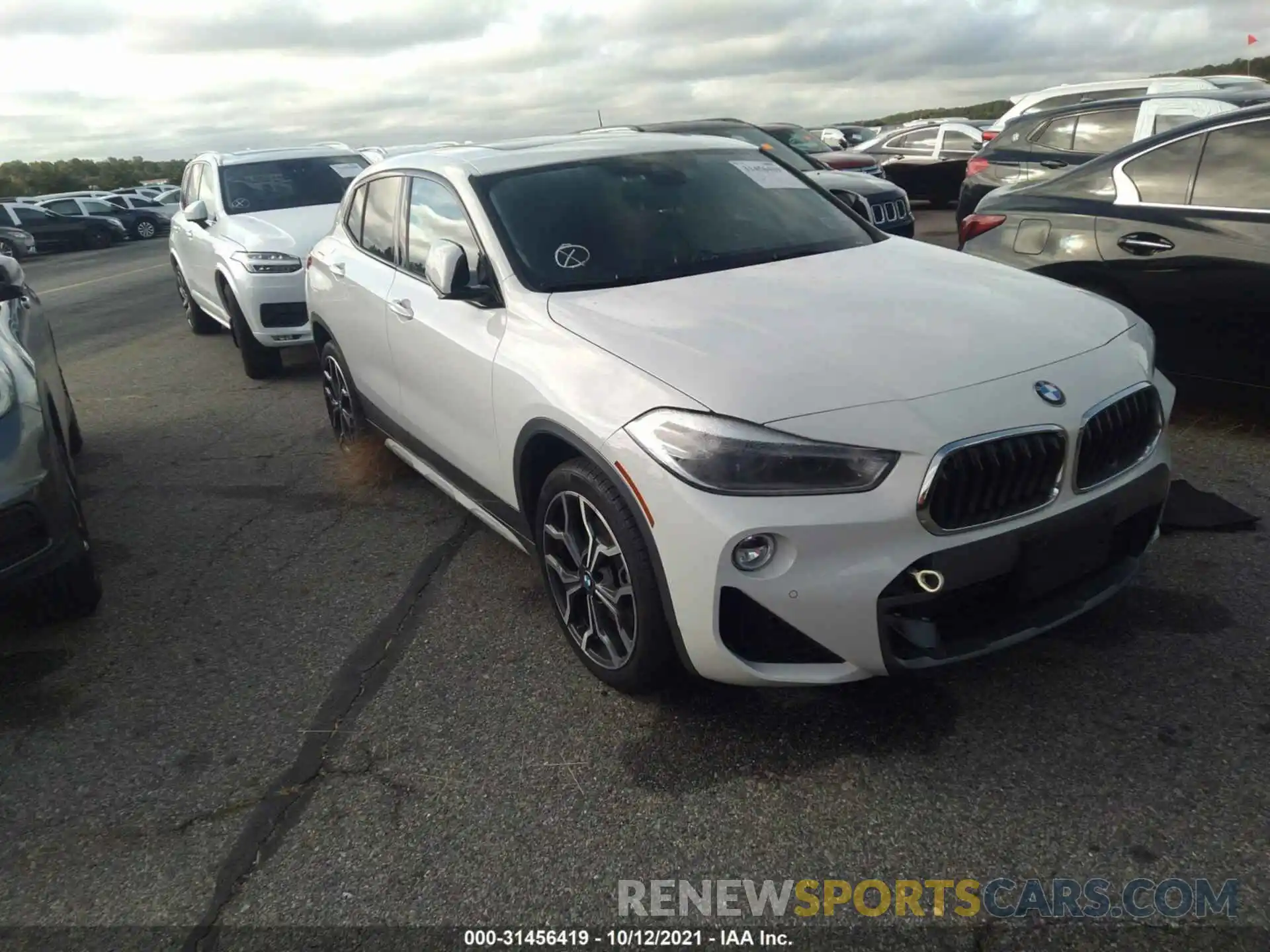 1 Photograph of a damaged car WBXYJ5C58K5N81650 BMW X2 2019