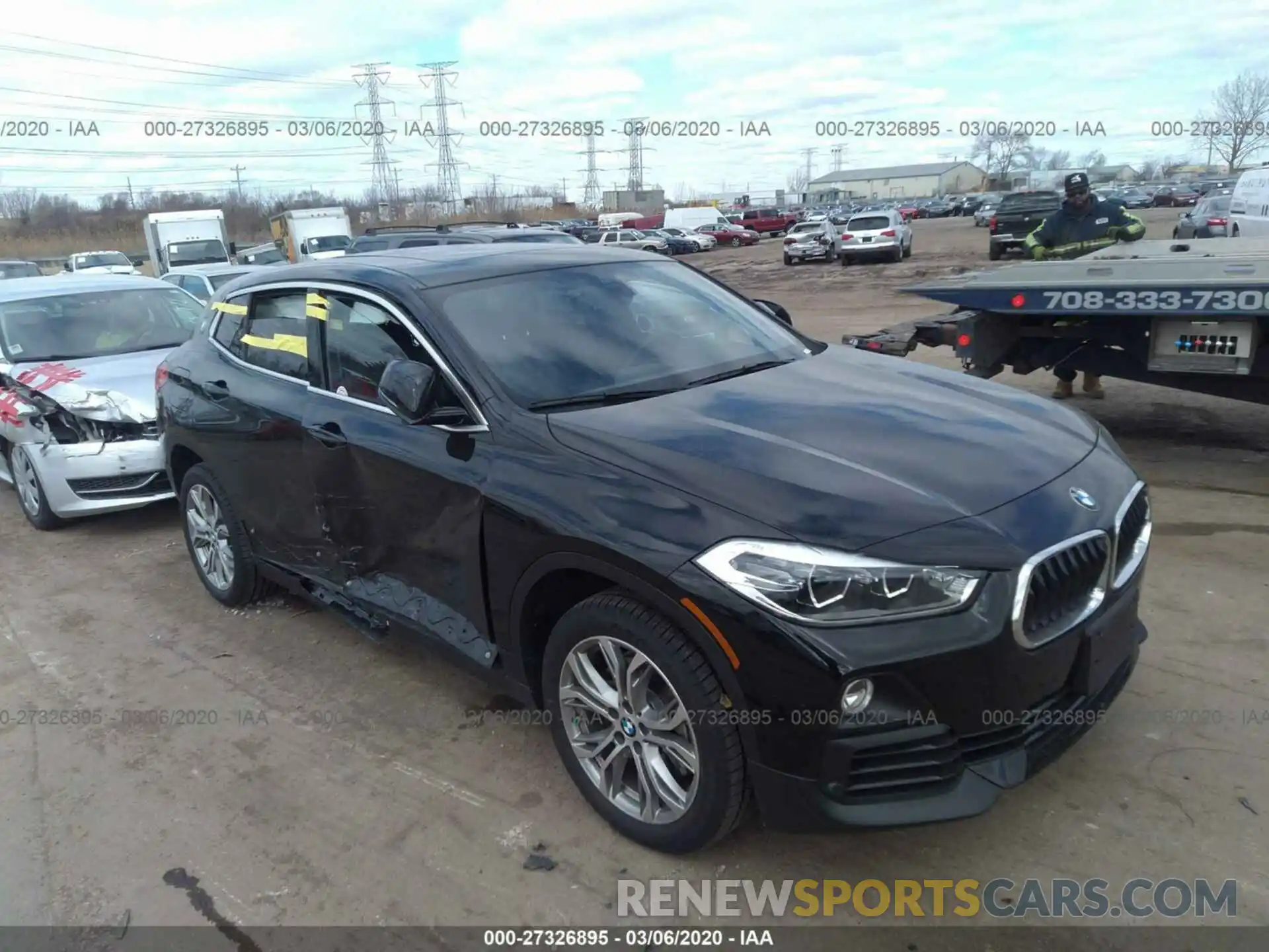 1 Фотография поврежденного автомобиля WBXYJ5C59K5N18606 BMW X2 2019