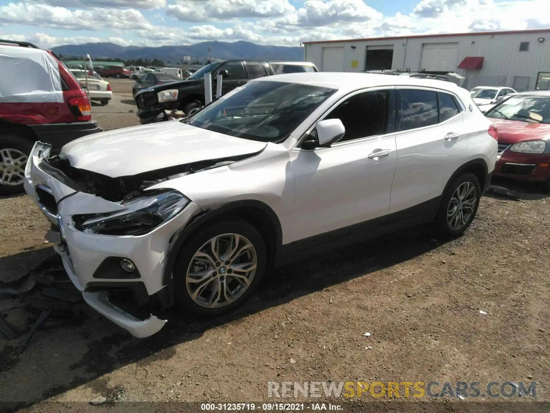 2 Photograph of a damaged car WBXYJ5C59K5N32103 BMW X2 2019