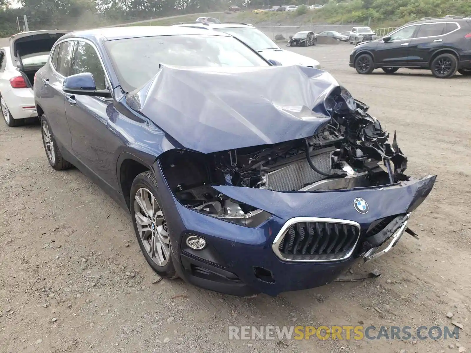 1 Photograph of a damaged car WBXYJ5C59K5N37852 BMW X2 2019