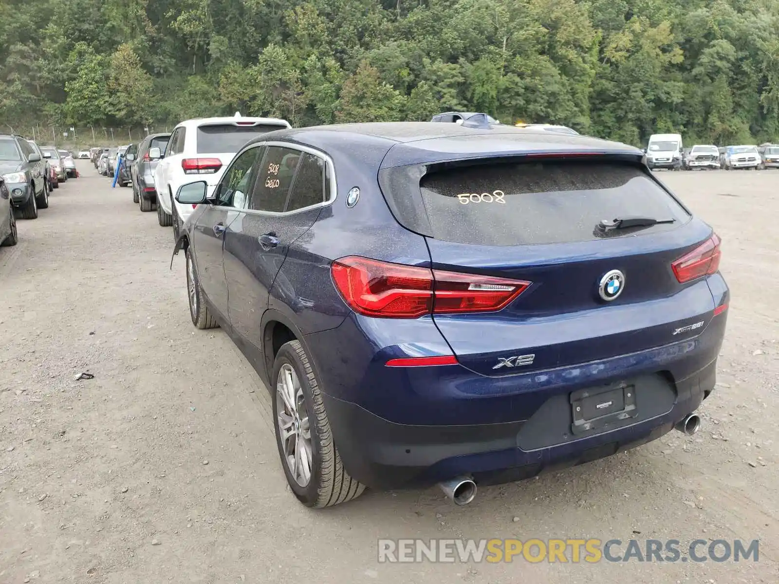 3 Photograph of a damaged car WBXYJ5C59K5N37852 BMW X2 2019