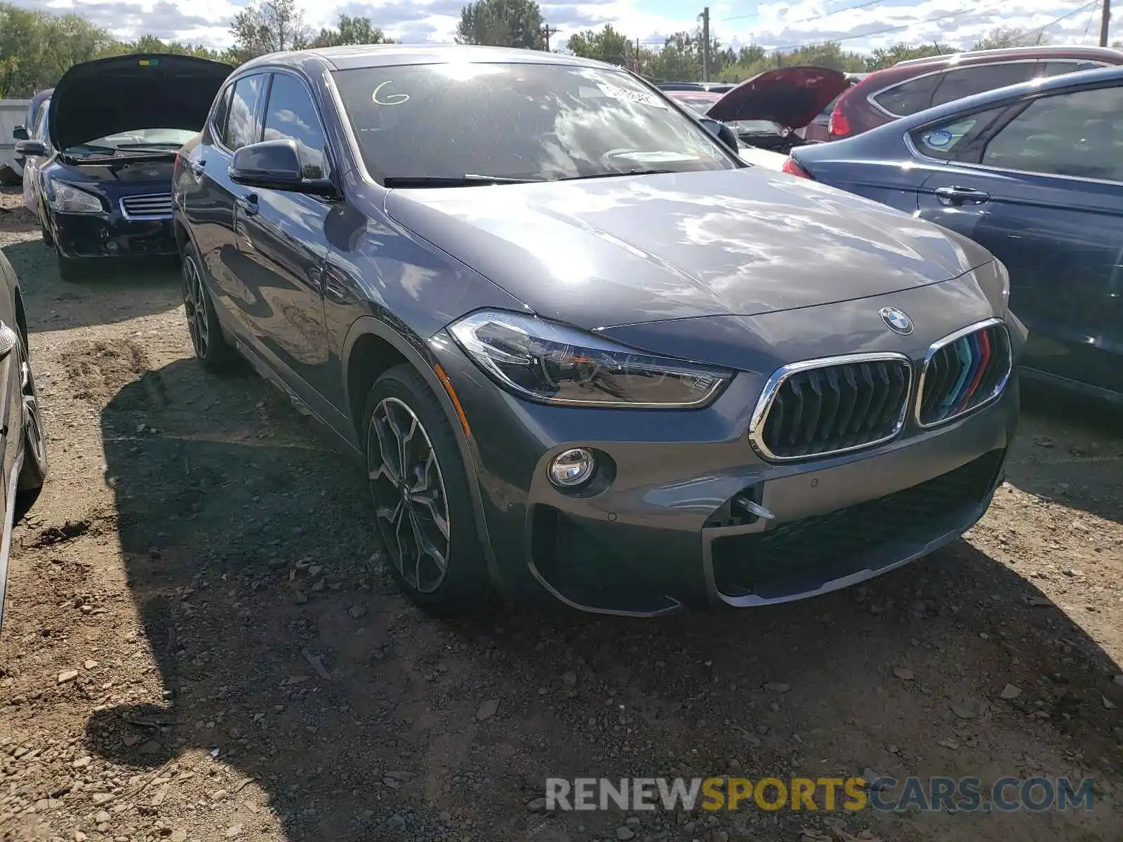 1 Photograph of a damaged car WBXYJ5C59K5N50469 BMW X2 2019