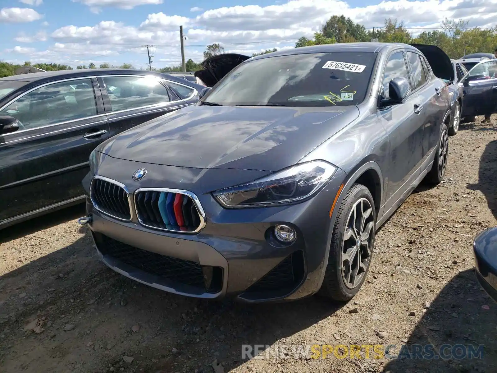 2 Photograph of a damaged car WBXYJ5C59K5N50469 BMW X2 2019