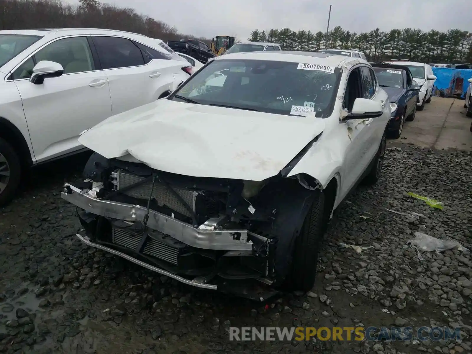 2 Фотография поврежденного автомобиля WBXYJ5C59KEF82826 BMW X2 2019