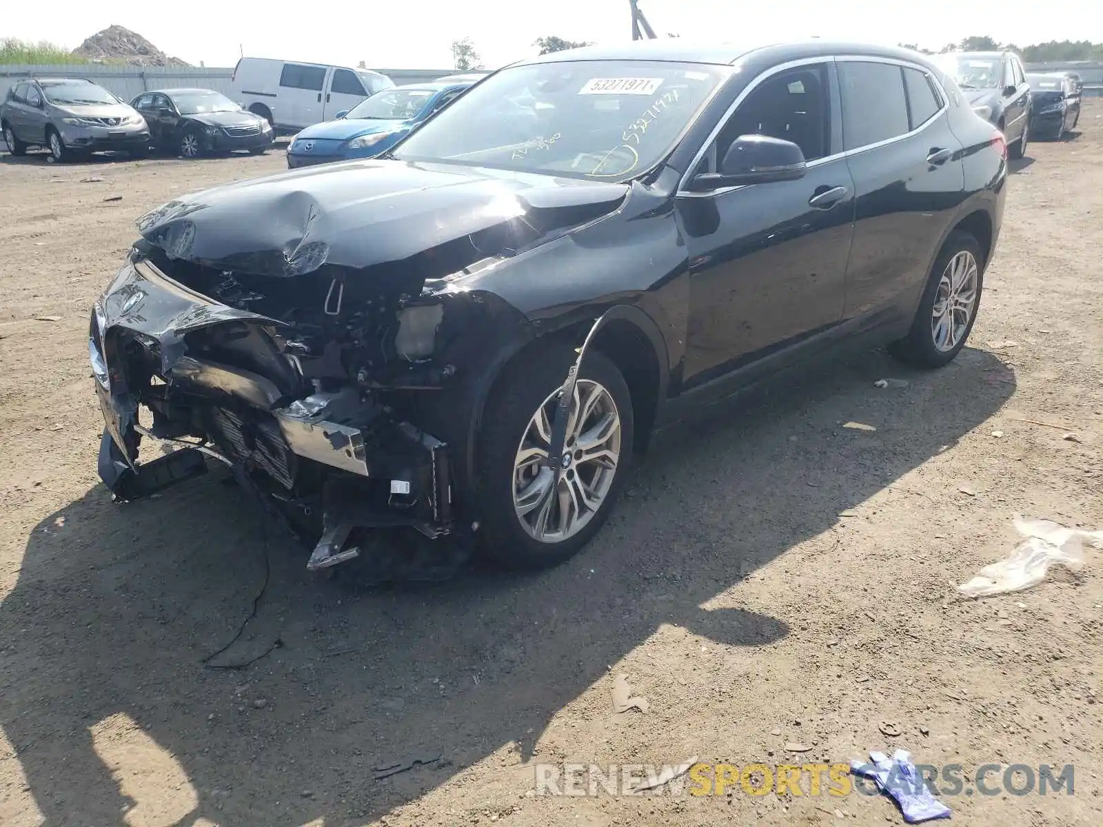 2 Photograph of a damaged car WBXYJ5C59KEF83426 BMW X2 2019