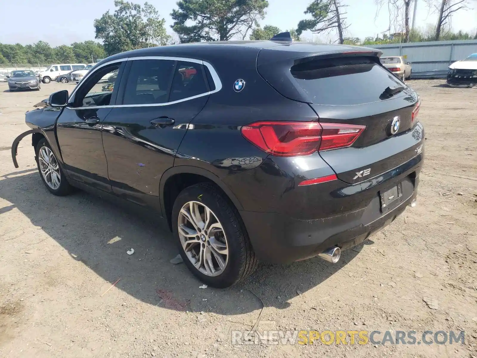 3 Photograph of a damaged car WBXYJ5C59KEF83426 BMW X2 2019