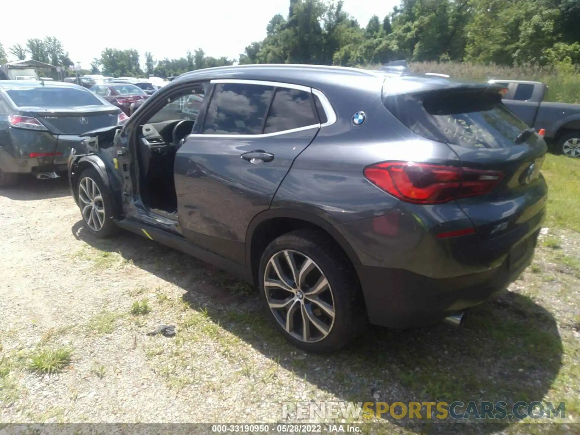 3 Photograph of a damaged car WBXYJ5C59KEF83457 BMW X2 2019