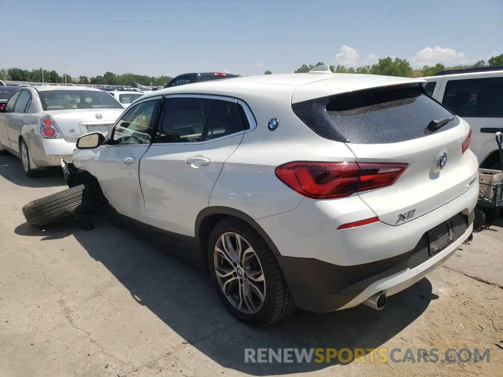 3 Photograph of a damaged car WBXYJ5C5XK5N28609 BMW X2 2019