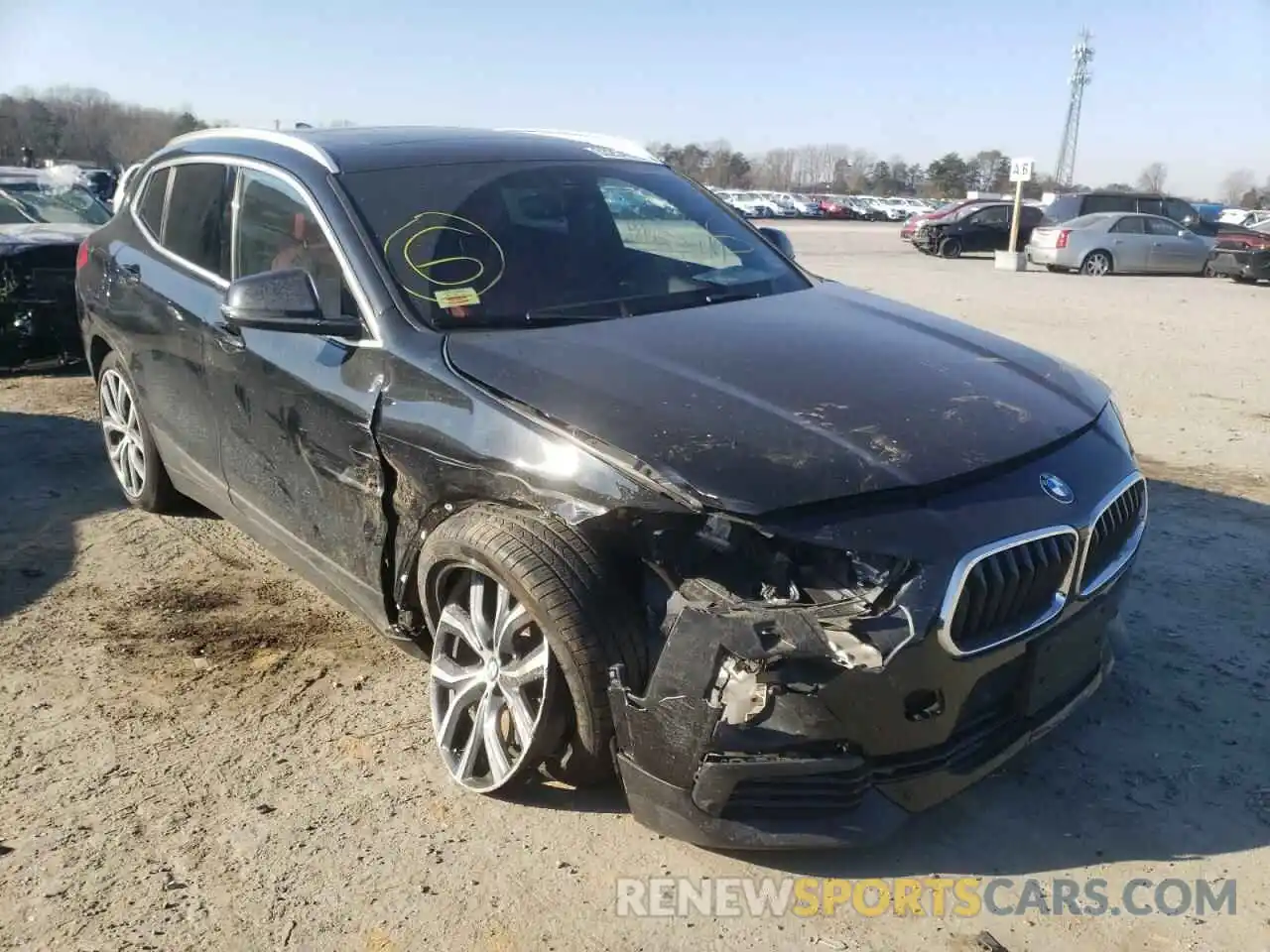 1 Photograph of a damaged car WBXYJ5C5XK5N33194 BMW X2 2019