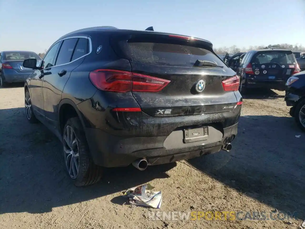 3 Photograph of a damaged car WBXYJ5C5XK5N33194 BMW X2 2019