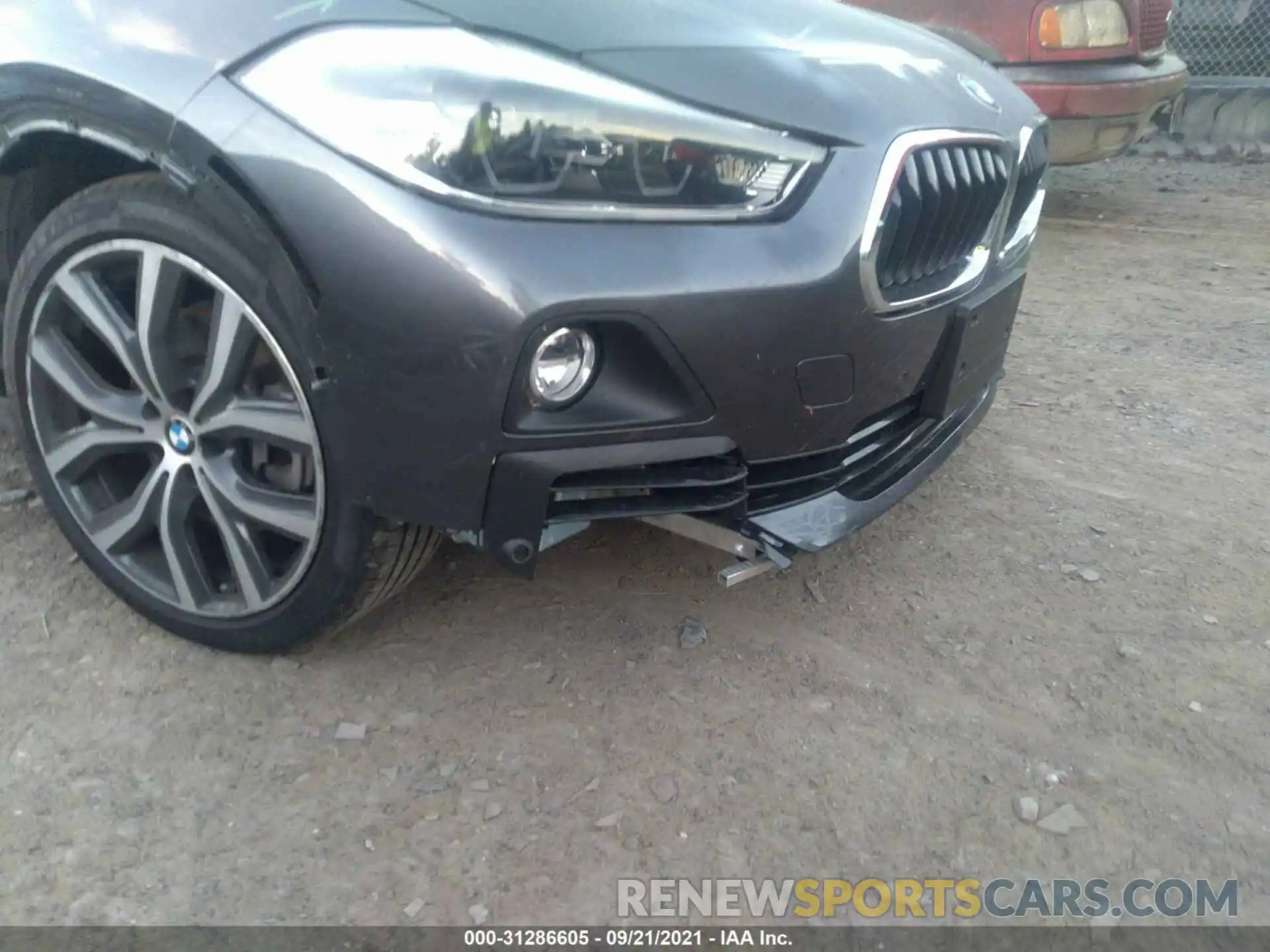 6 Photograph of a damaged car WBXYJ5C5XK5N51694 BMW X2 2019