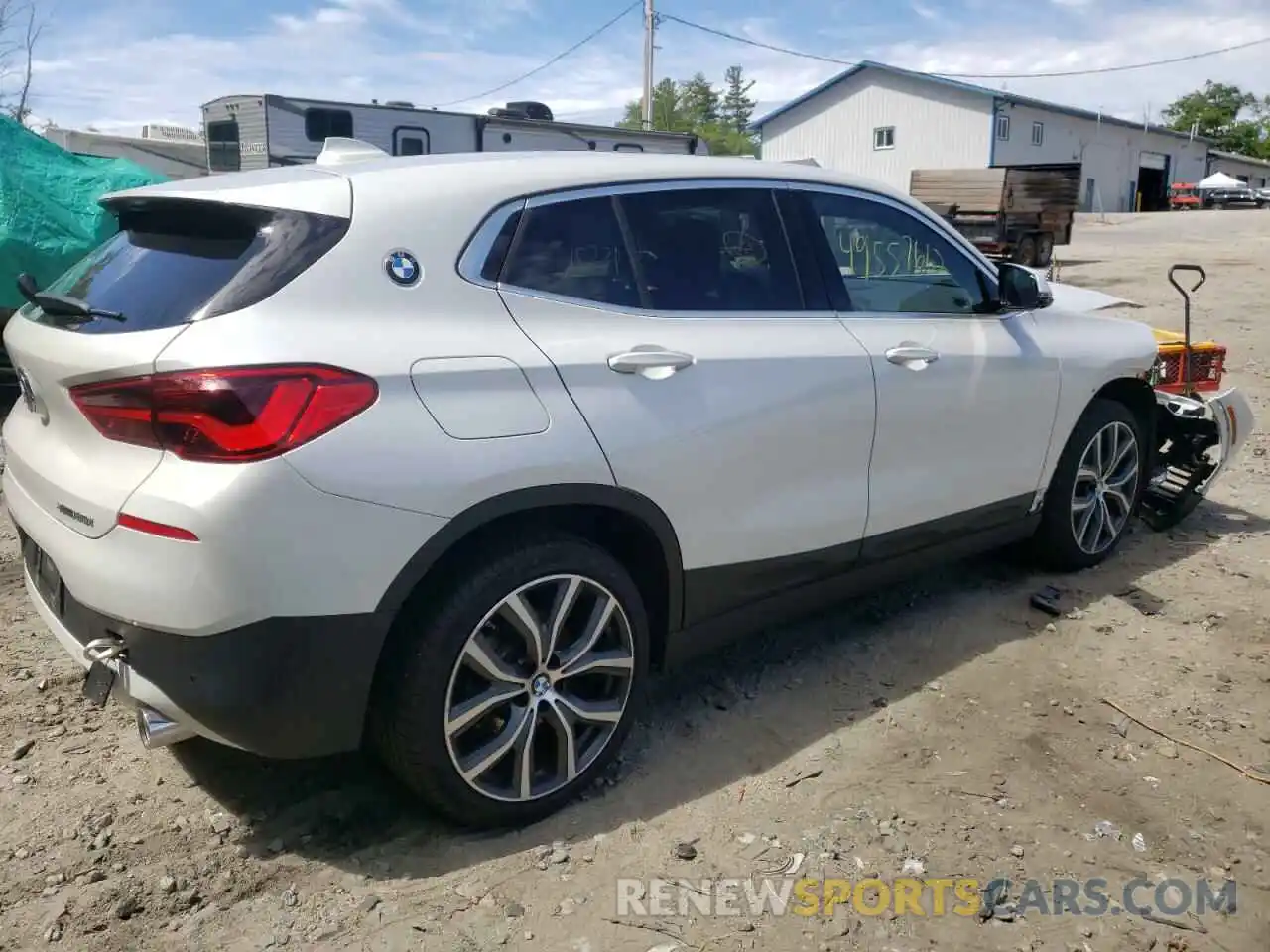 4 Photograph of a damaged car WBXYJ5C5XK5N75302 BMW X2 2019