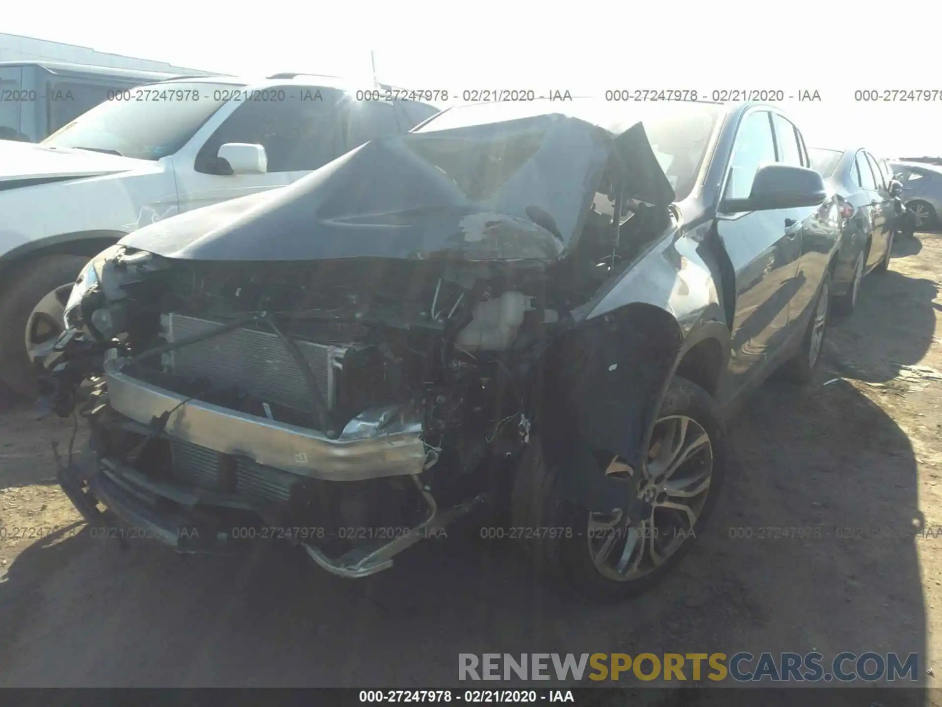 2 Photograph of a damaged car WBXYJ5C5XKEF82995 BMW X2 2019