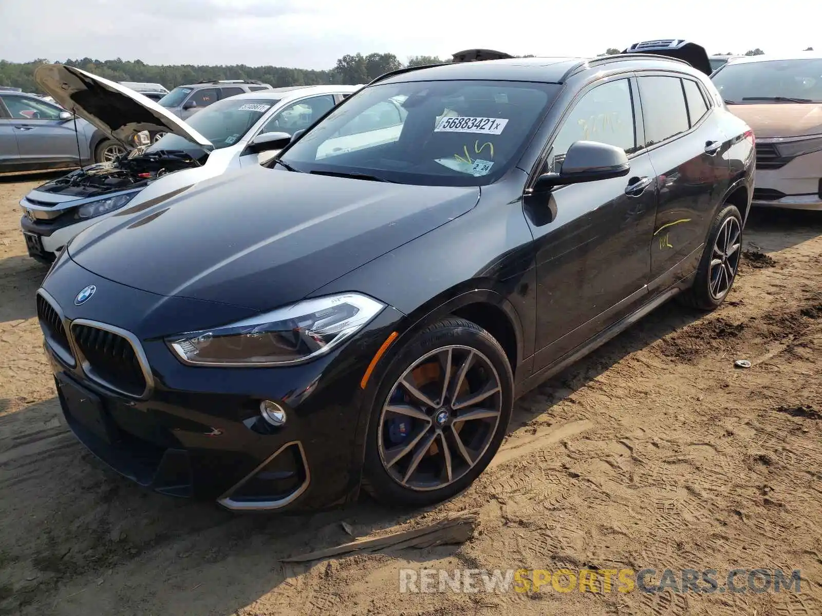 2 Photograph of a damaged car WBXYN1C50KEF29395 BMW X2 2019