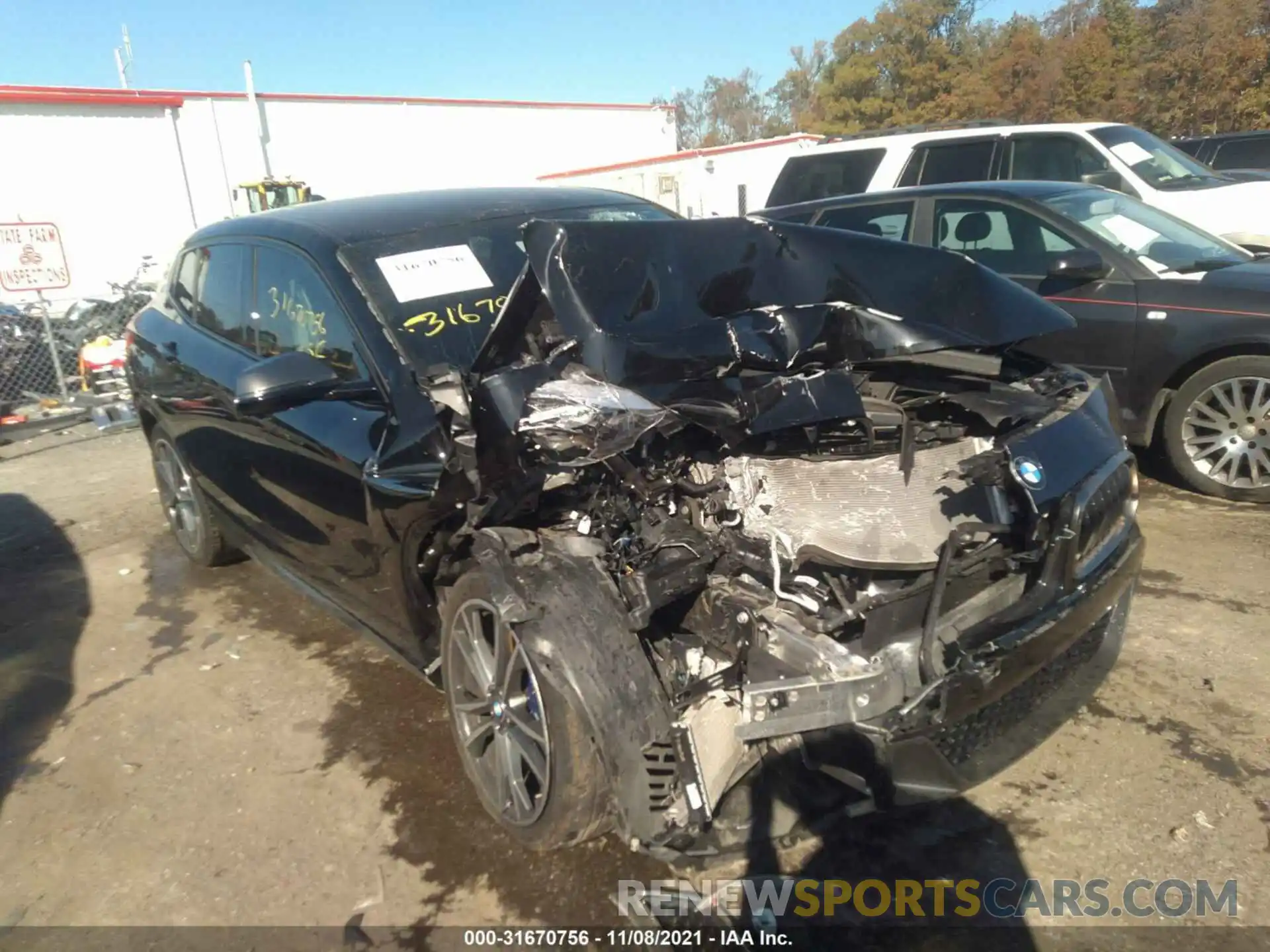 1 Photograph of a damaged car WBXYN1C54KEF29335 BMW X2 2019