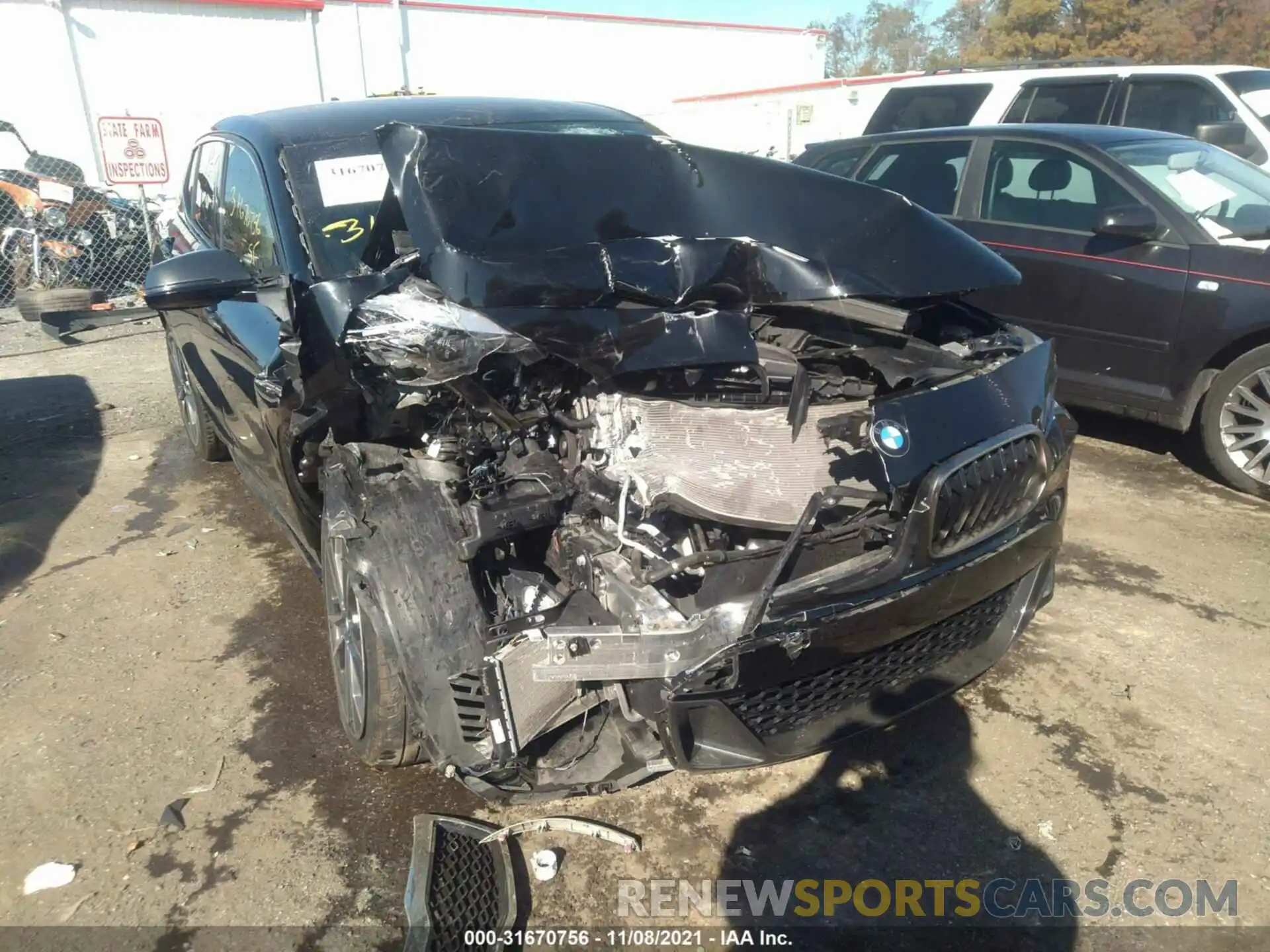 6 Photograph of a damaged car WBXYN1C54KEF29335 BMW X2 2019