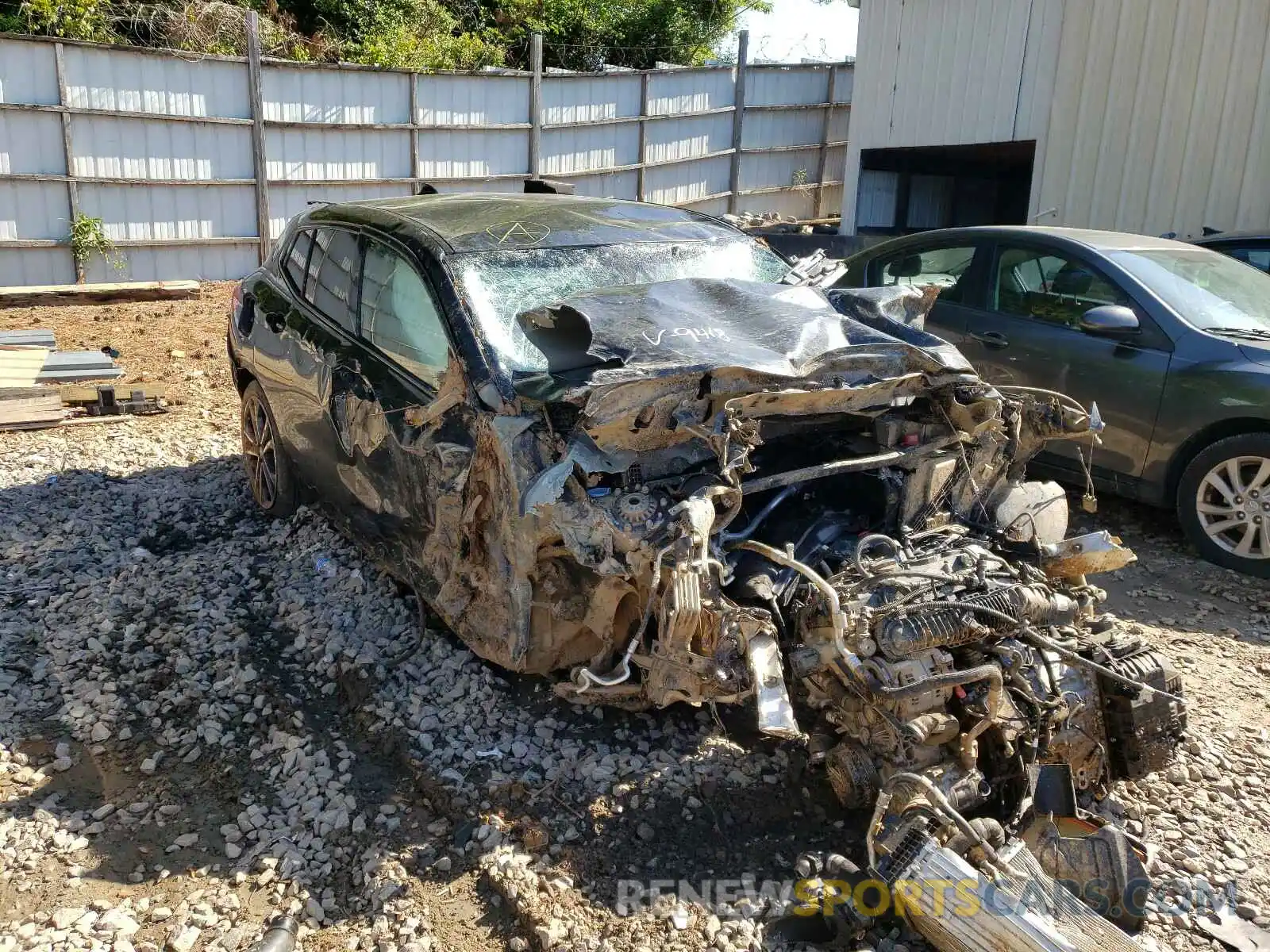 1 Photograph of a damaged car WBXYN1C58KEF29418 BMW X2 2019