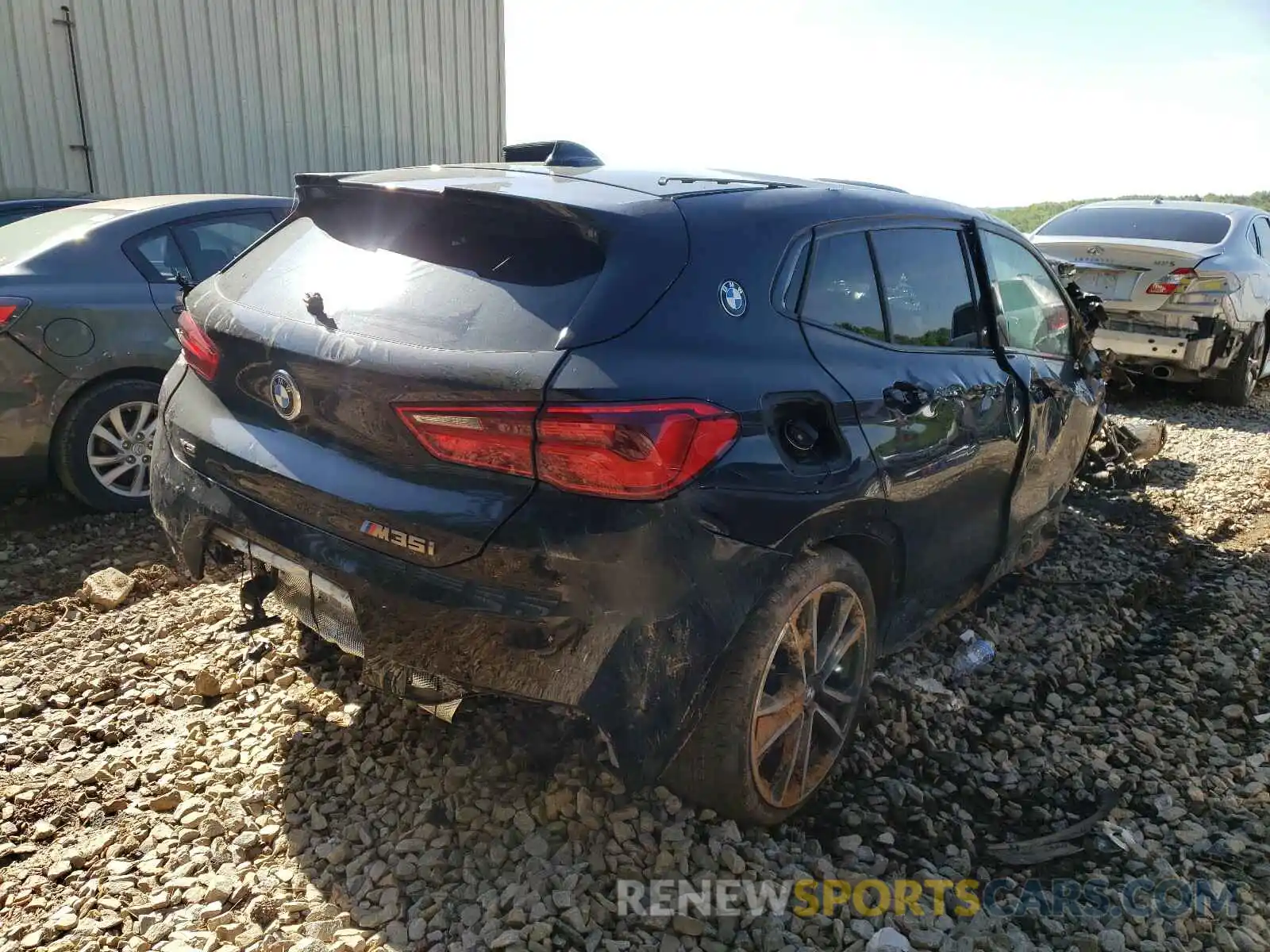 4 Photograph of a damaged car WBXYN1C58KEF29418 BMW X2 2019