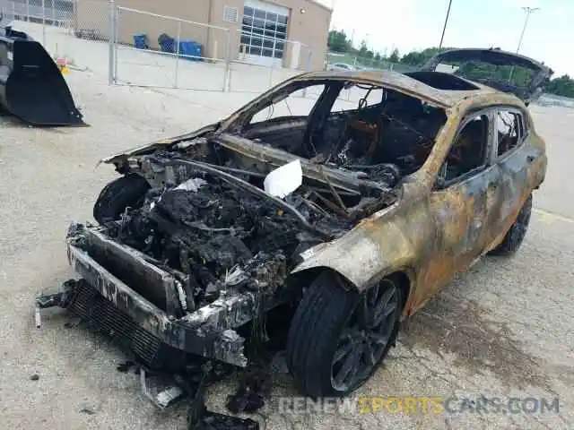 2 Фотография поврежденного автомобиля WBXYN1C59KEF29623 BMW X2 2019