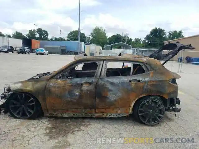 9 Фотография поврежденного автомобиля WBXYN1C59KEF29623 BMW X2 2019