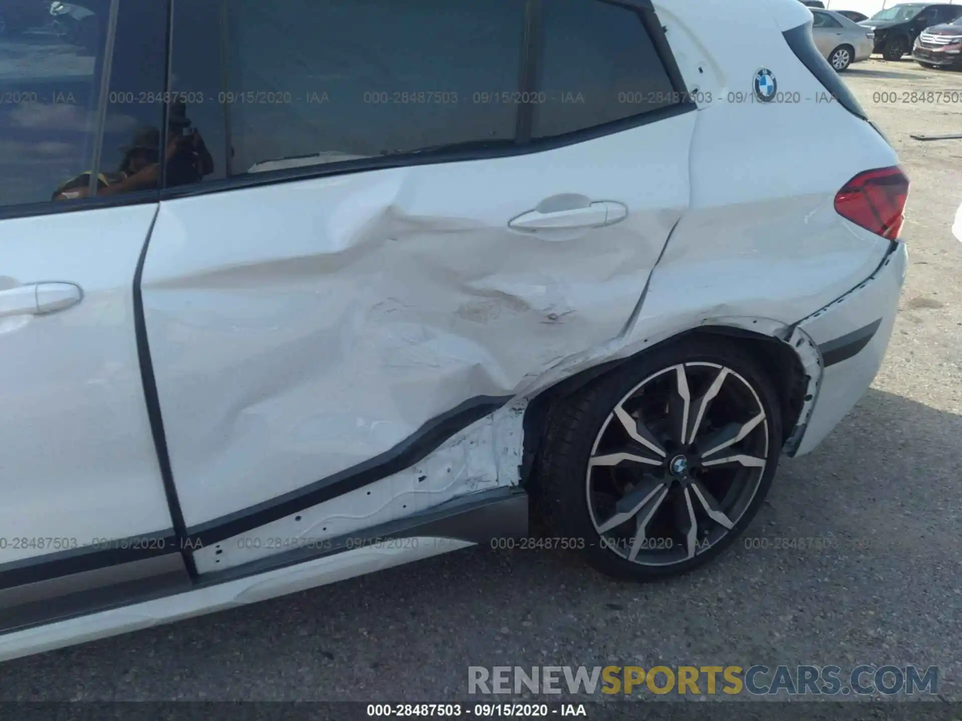 6 Photograph of a damaged car WBXYH9C00L5P48673 BMW X2 2020