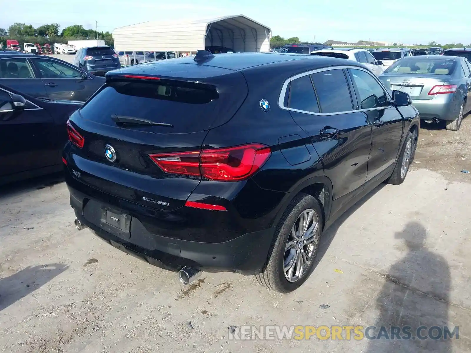 4 Photograph of a damaged car WBXYH9C00L5R36674 BMW X2 2020