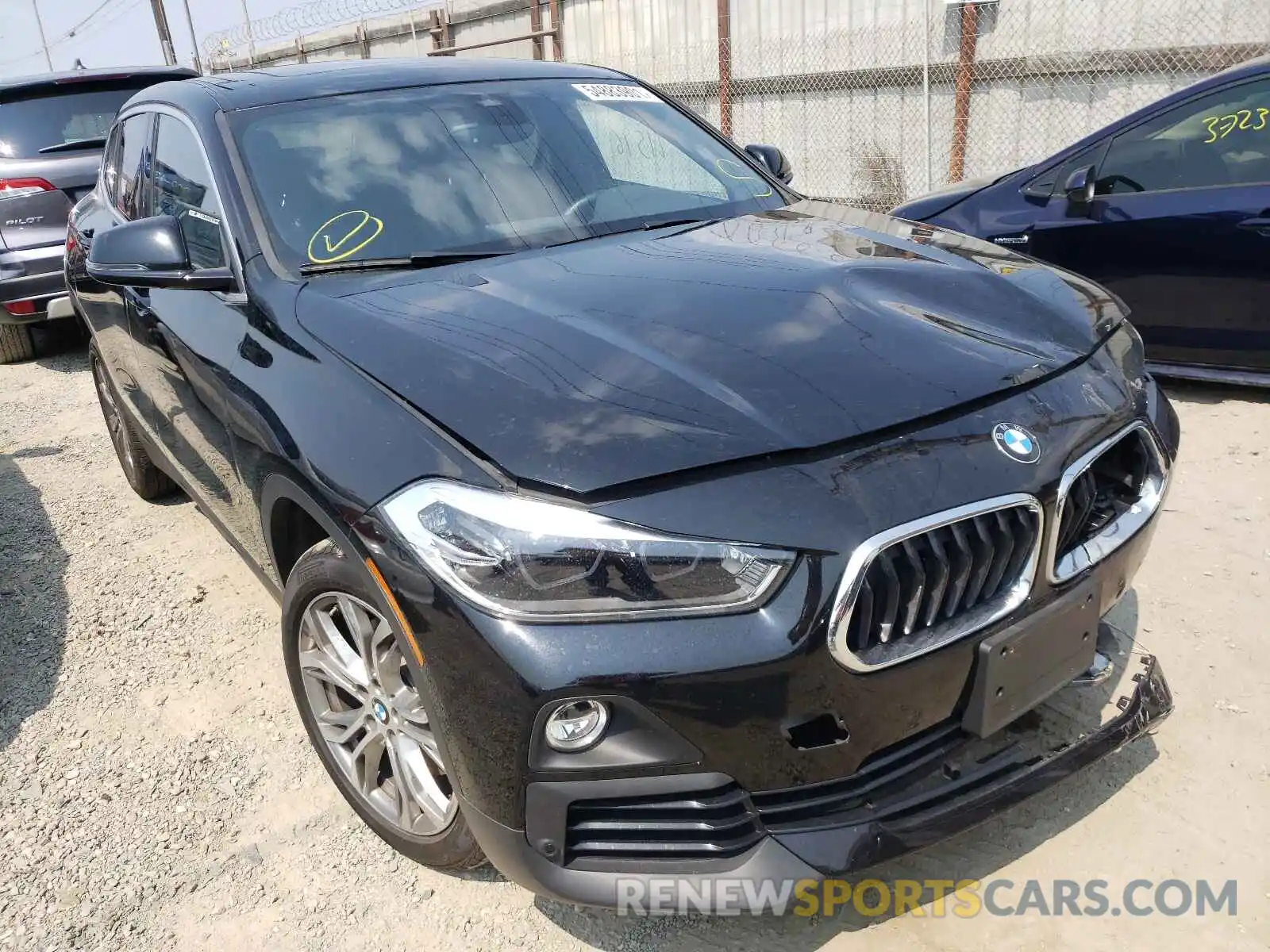 1 Photograph of a damaged car WBXYH9C01L5P14872 BMW X2 2020