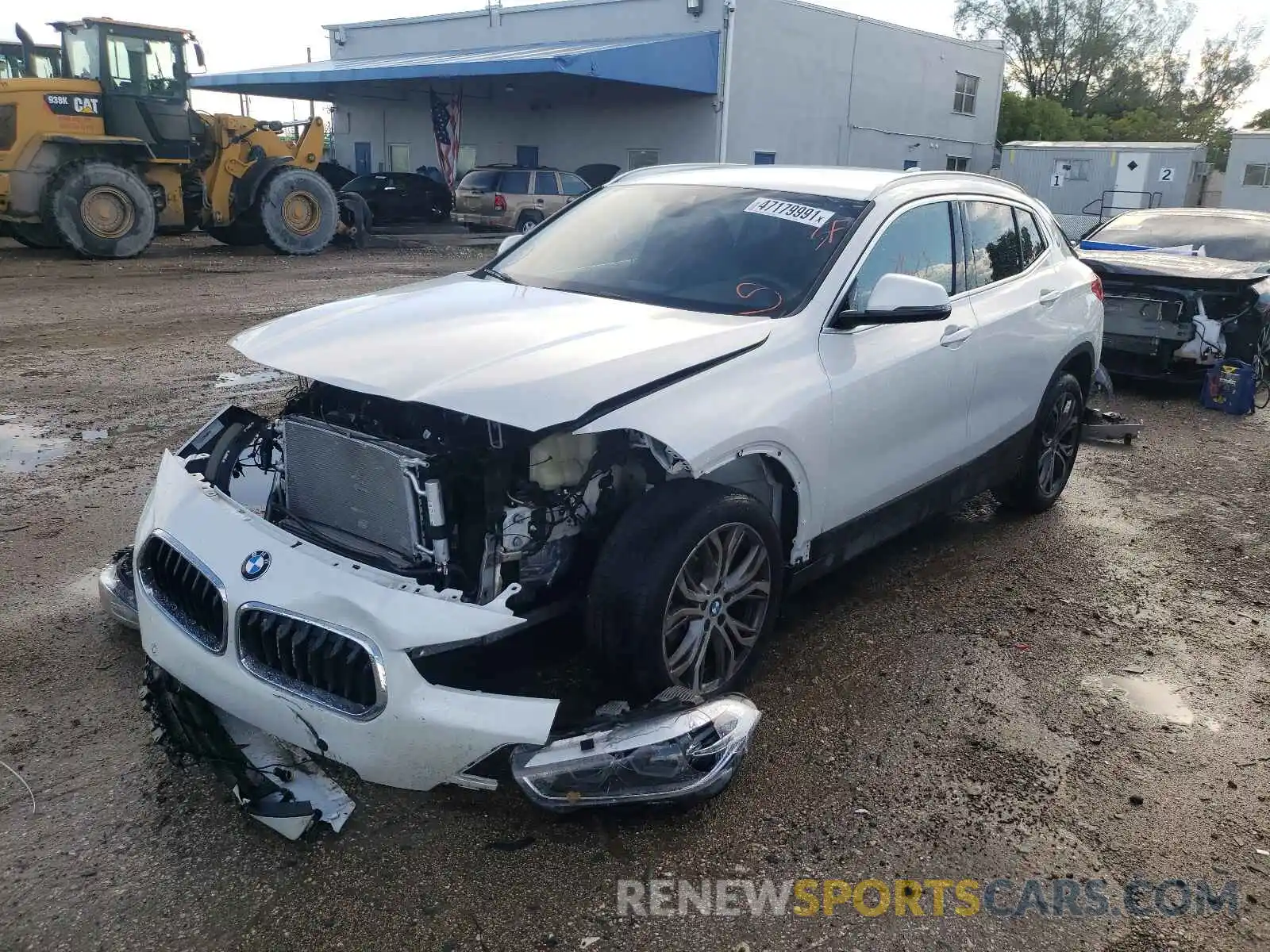 2 Photograph of a damaged car WBXYH9C01L5P39724 BMW X2 2020