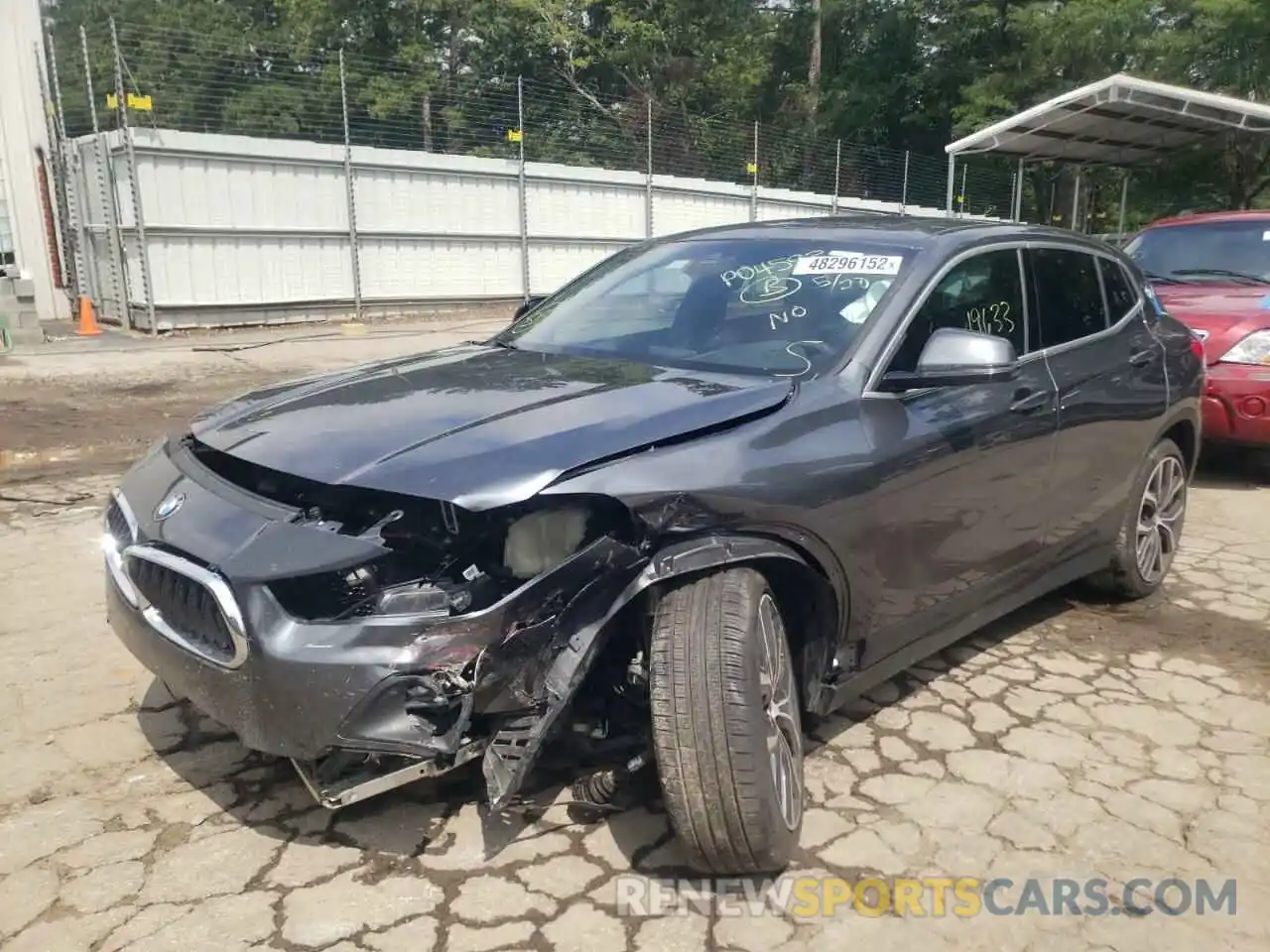 2 Photograph of a damaged car WBXYH9C02L5P04593 BMW X2 2020