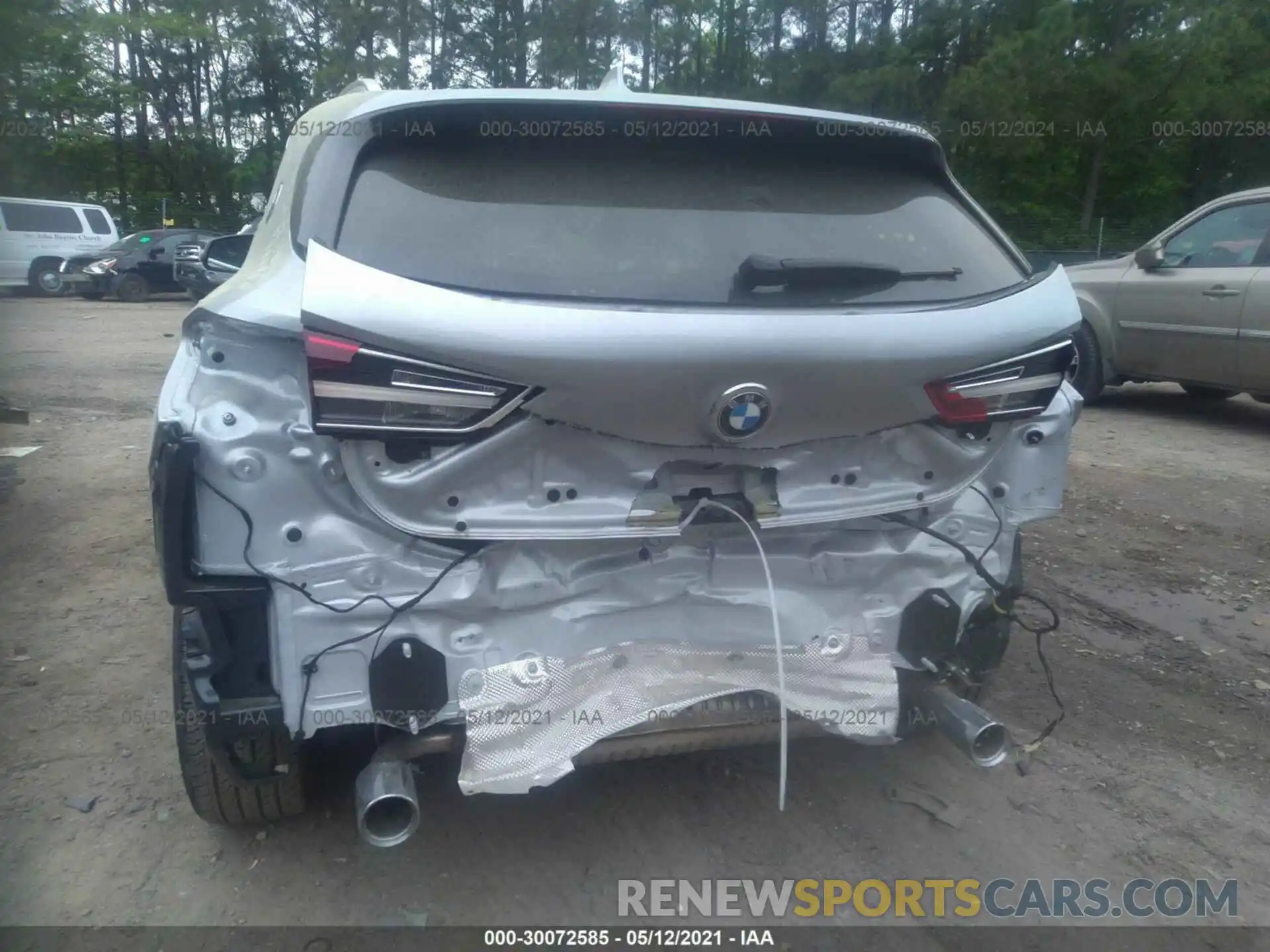 6 Фотография поврежденного автомобиля WBXYH9C02L5P21927 BMW X2 2020