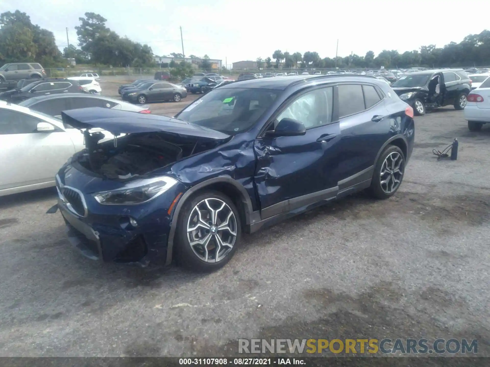 2 Photograph of a damaged car WBXYH9C02L5P36136 BMW X2 2020