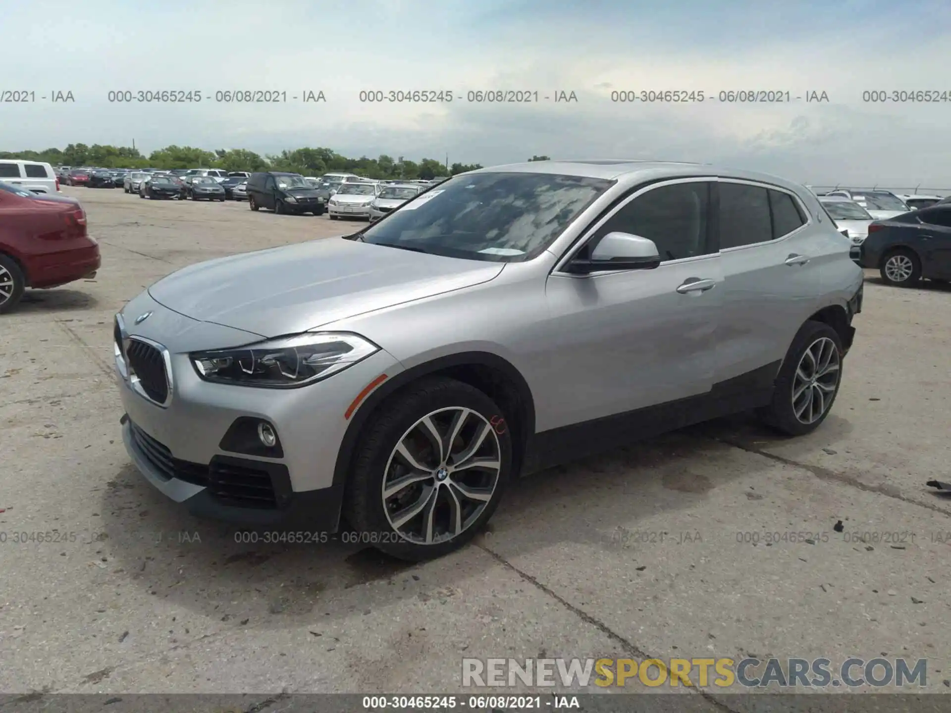 2 Photograph of a damaged car WBXYH9C02L5P60954 BMW X2 2020