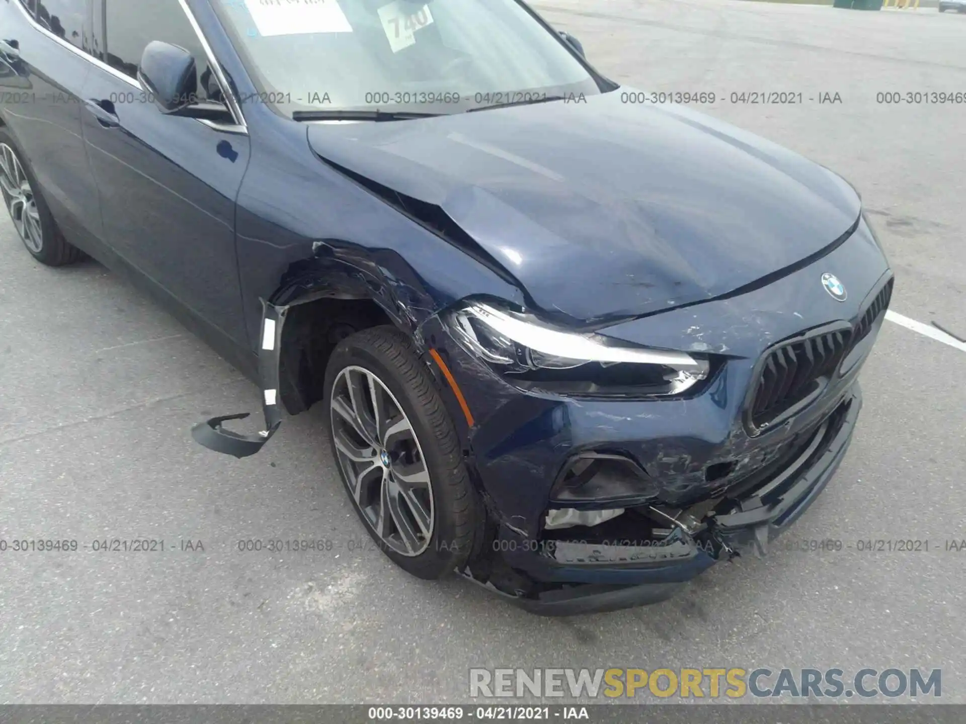 6 Фотография поврежденного автомобиля WBXYH9C02L5P73316 BMW X2 2020