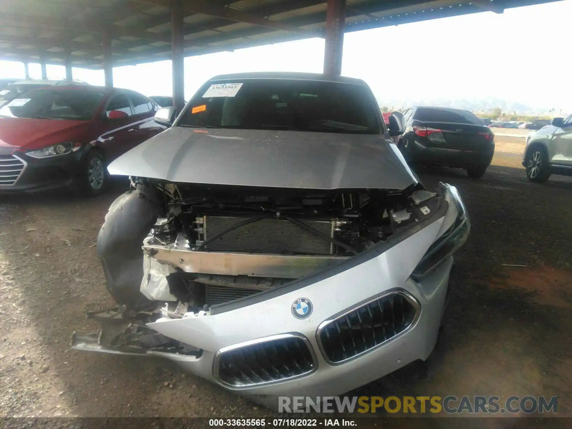 6 Photograph of a damaged car WBXYH9C02L5R26731 BMW X2 2020