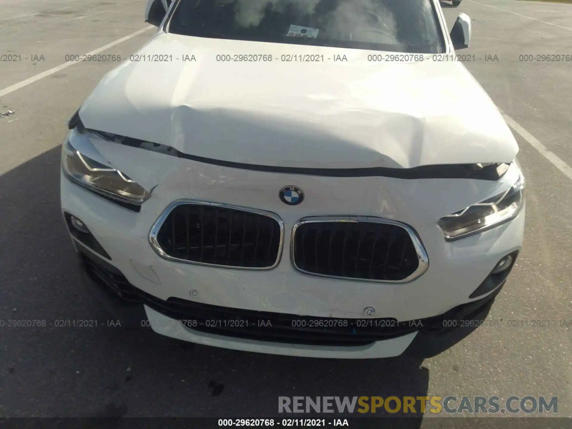 6 Photograph of a damaged car WBXYH9C02L5R45621 BMW X2 2020