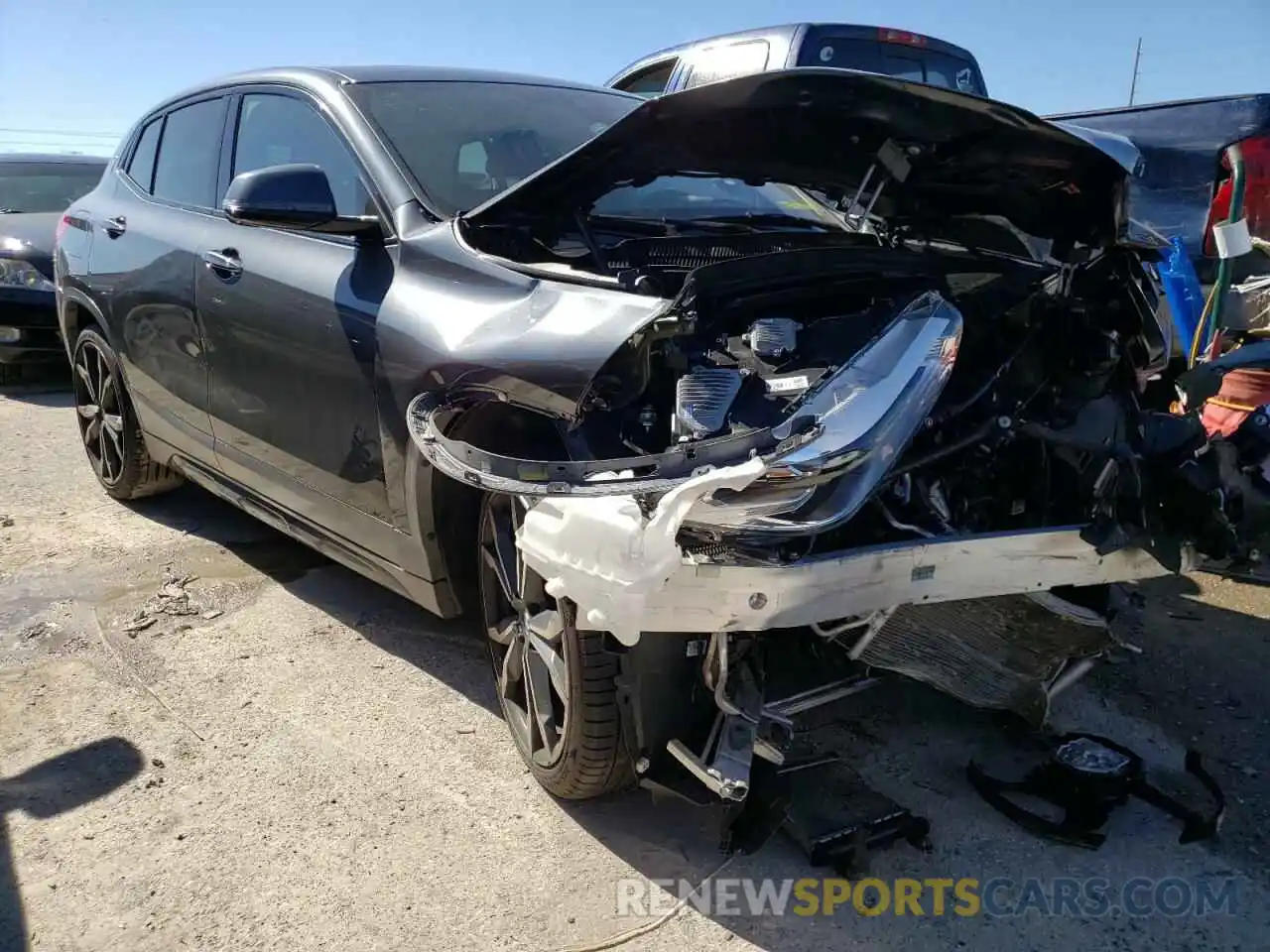 1 Photograph of a damaged car WBXYH9C05L5N93375 BMW X2 2020