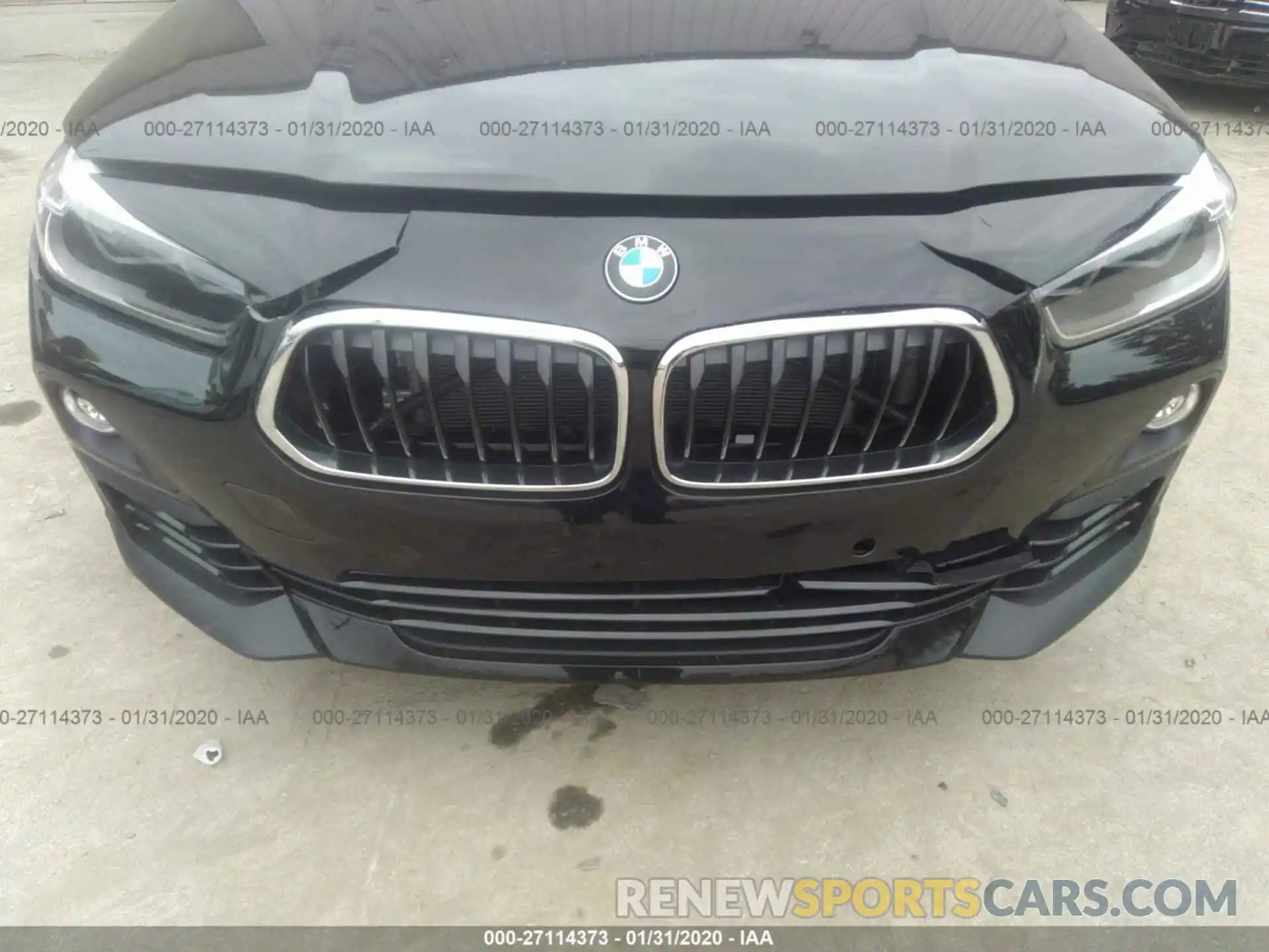 6 Photograph of a damaged car WBXYH9C05L5P16575 BMW X2 2020