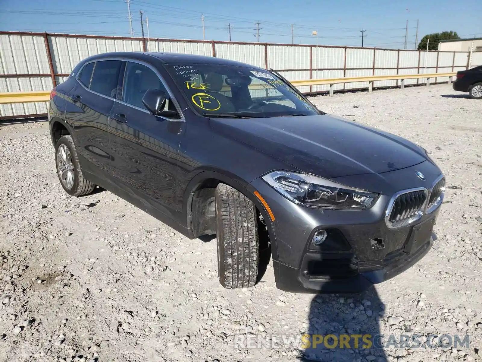 1 Photograph of a damaged car WBXYH9C05L5P59328 BMW X2 2020