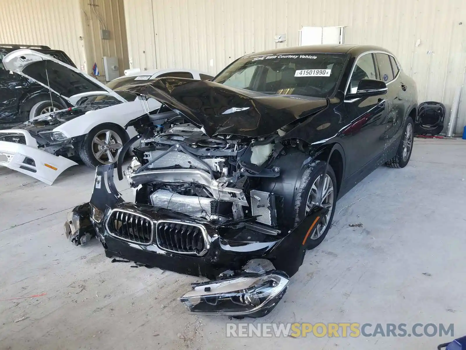 2 Фотография поврежденного автомобиля WBXYH9C05L5P63024 BMW X2 2020