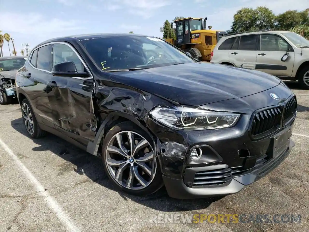 1 Photograph of a damaged car WBXYH9C05L5R65264 BMW X2 2020