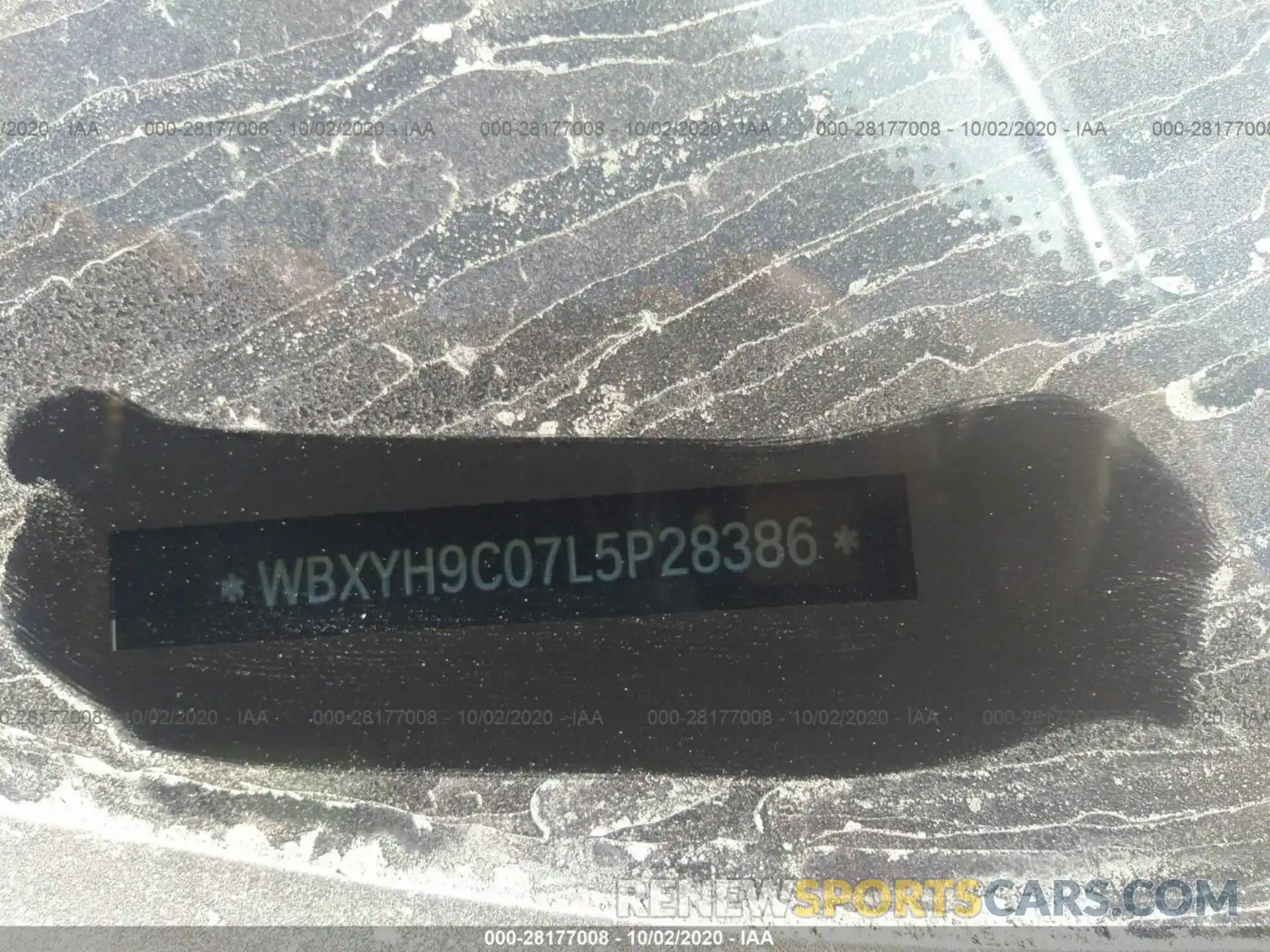 9 Photograph of a damaged car WBXYH9C07L5P28386 BMW X2 2020