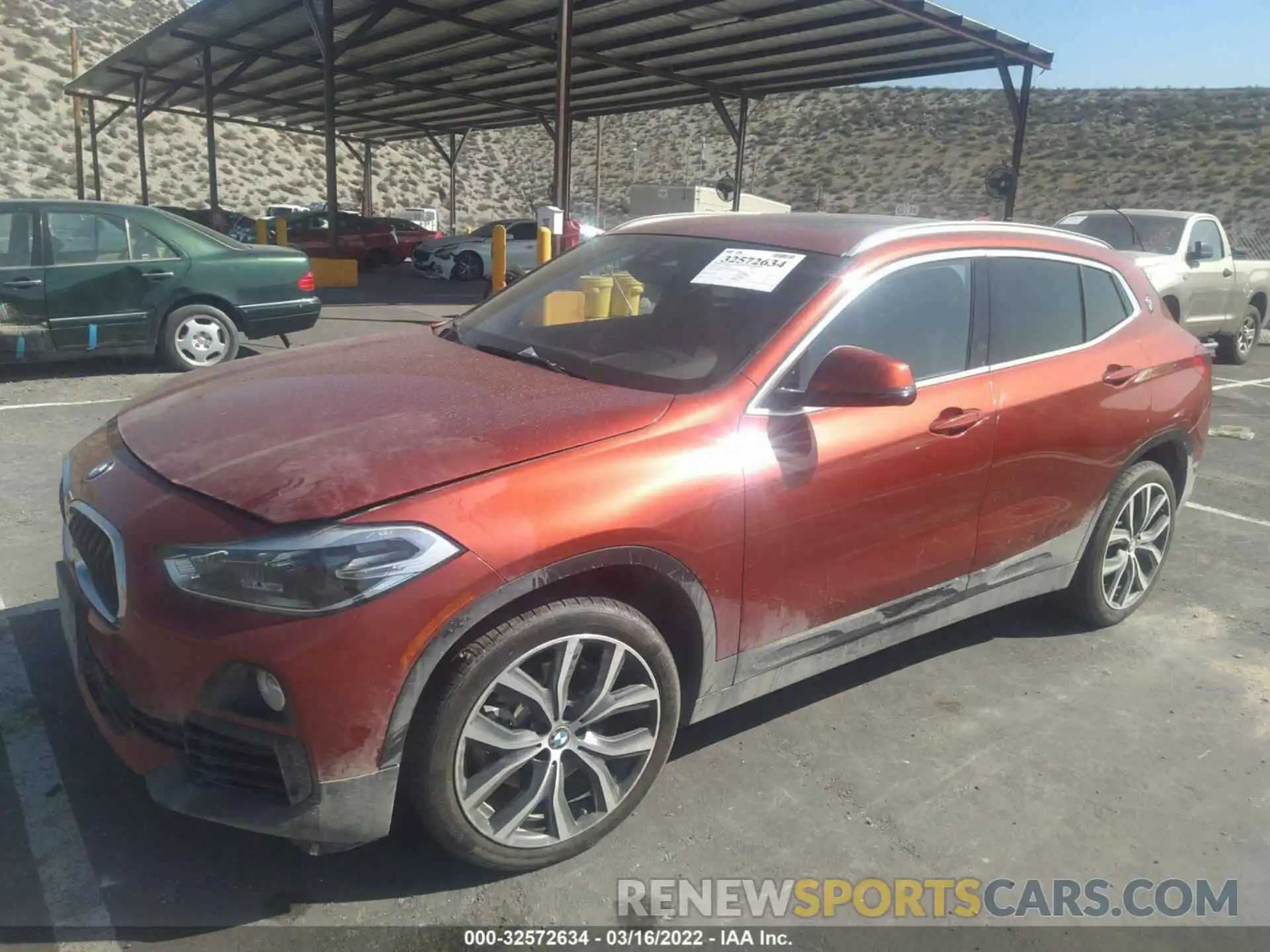 2 Фотография поврежденного автомобиля WBXYH9C07L5P61047 BMW X2 2020