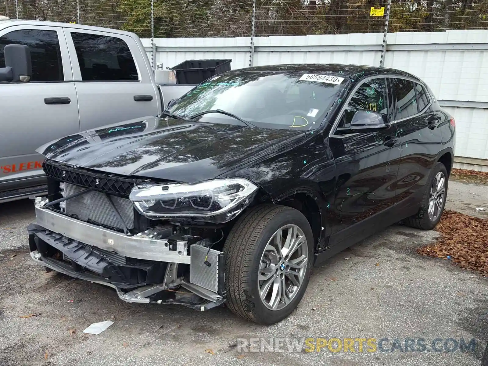 2 Photograph of a damaged car WBXYH9C08L5P45228 BMW X2 2020