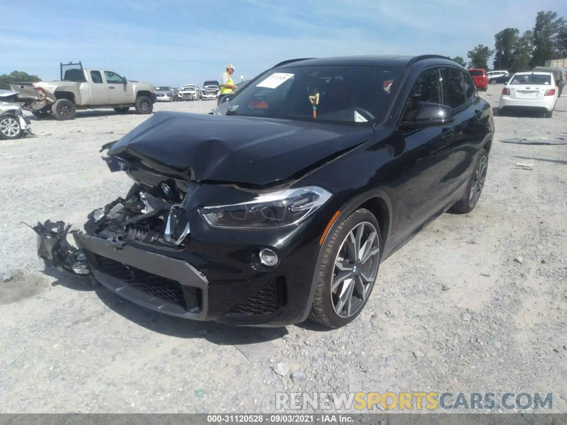 2 Photograph of a damaged car WBXYH9C08L5P53152 BMW X2 2020