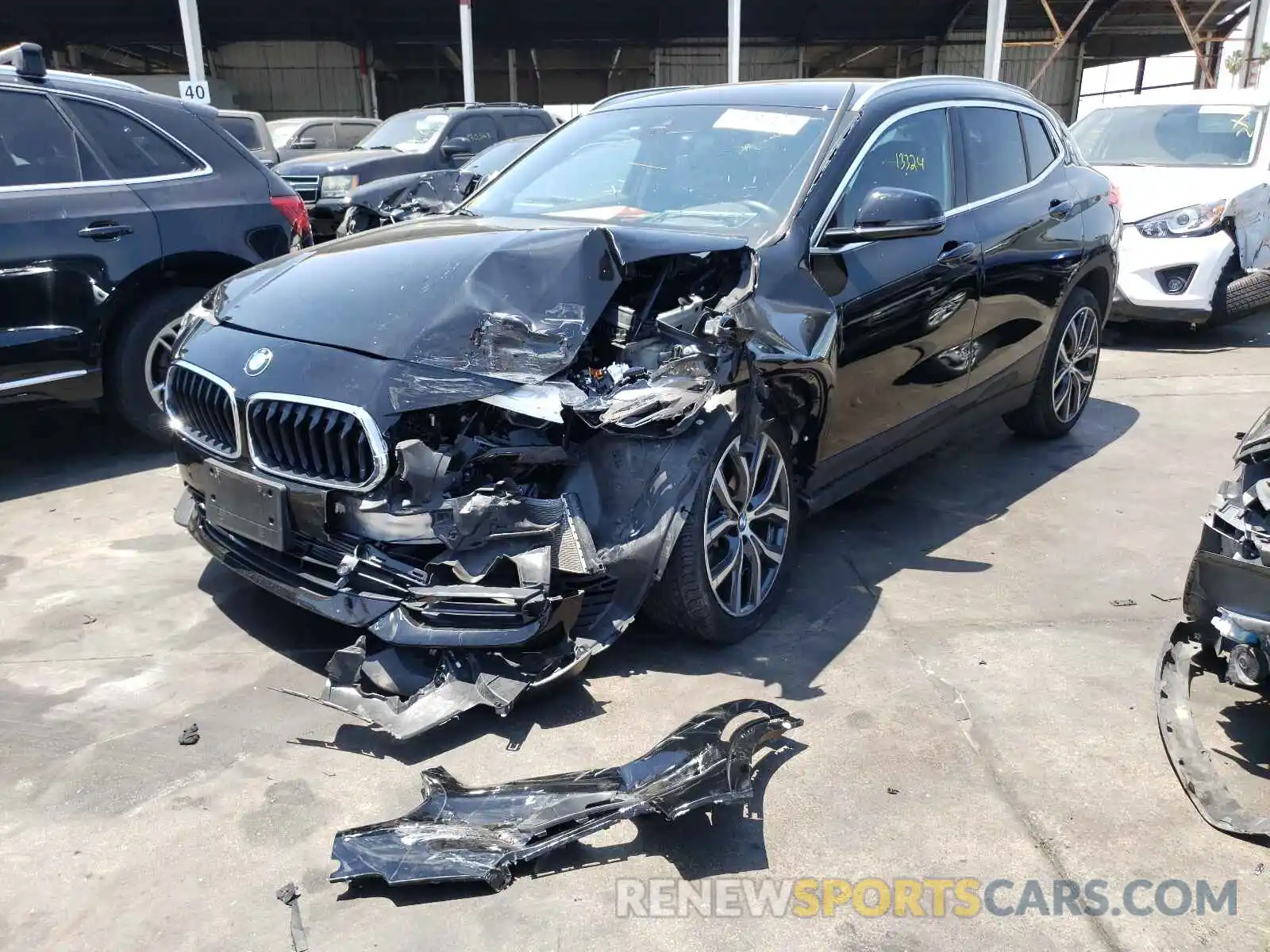 2 Photograph of a damaged car WBXYH9C09L5N99647 BMW X2 2020