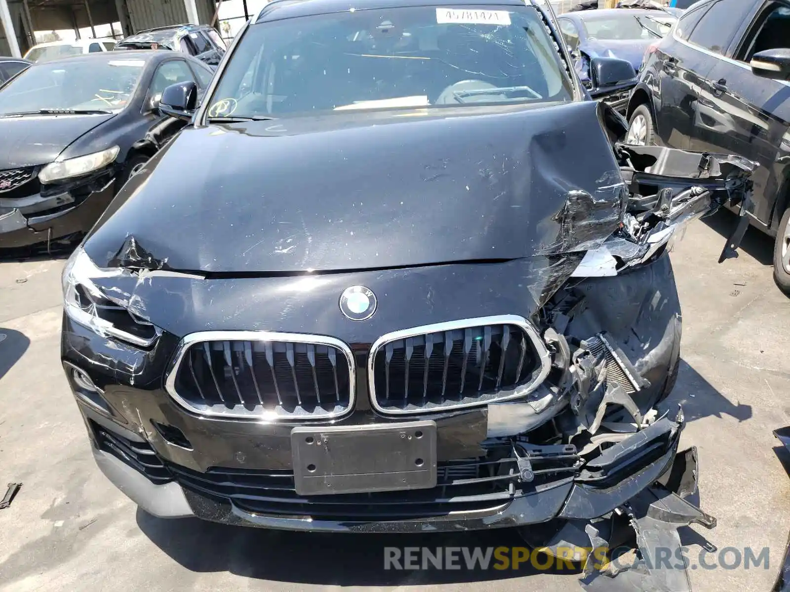 7 Photograph of a damaged car WBXYH9C09L5N99647 BMW X2 2020