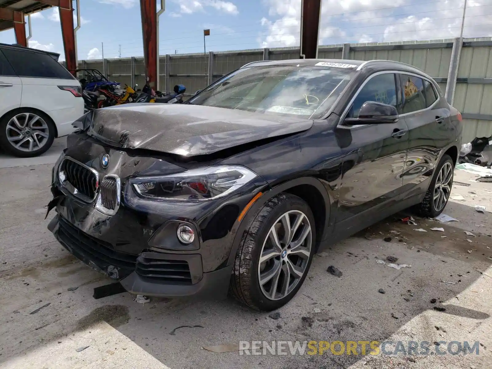 2 Photograph of a damaged car WBXYH9C09L5P33721 BMW X2 2020