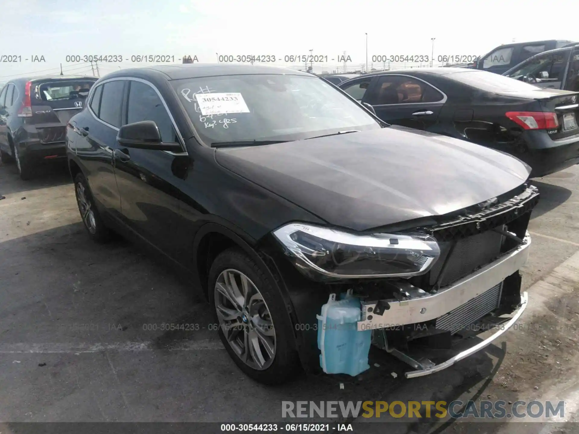 1 Photograph of a damaged car WBXYH9C0XL5P72687 BMW X2 2020